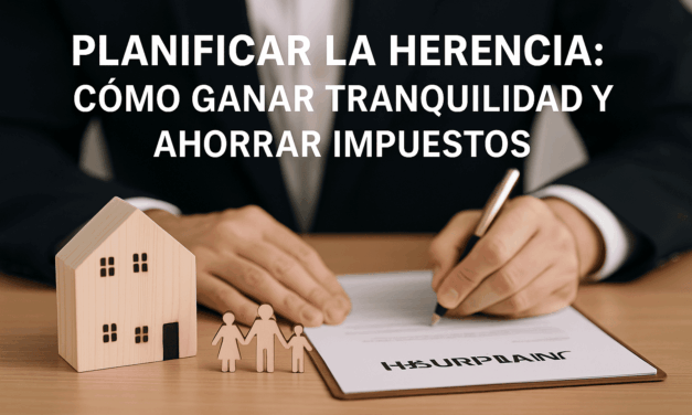 Planificar la herencia: tranquilidad y ahorro