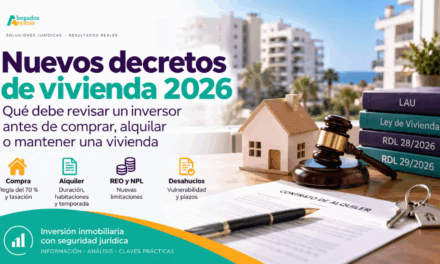 Nuevos decretos de vivienda 2026: qué cambia para inversores